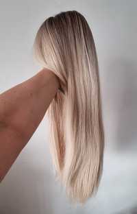 Peruka blond ombre