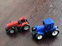 2 traktory zabawki