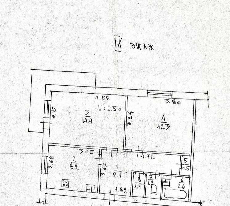 2-х ком. квартира ул. Балковская/Дюковский парк/Приморский суд