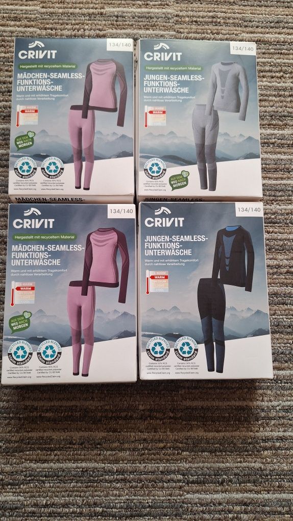 Термобілизна дитяча Crivit  Lupilu