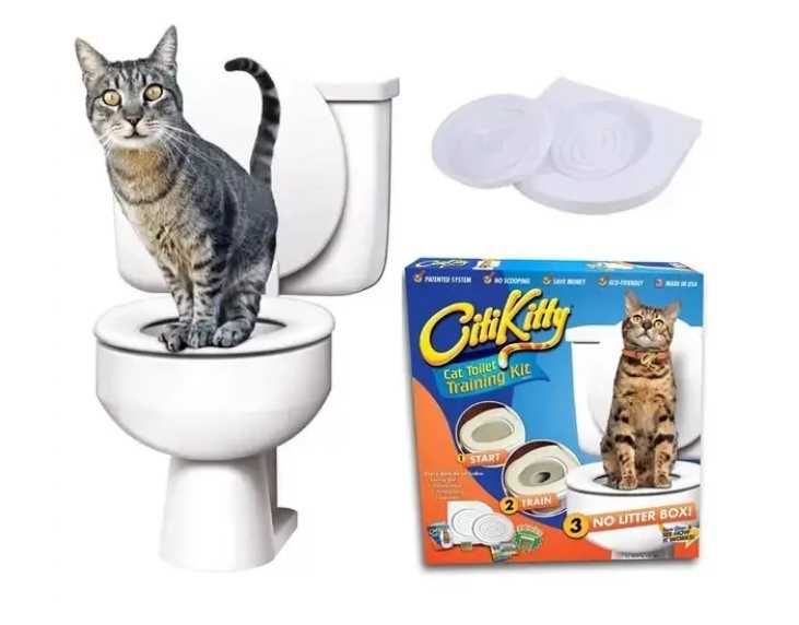 Набір для привчання кішки до унітаза