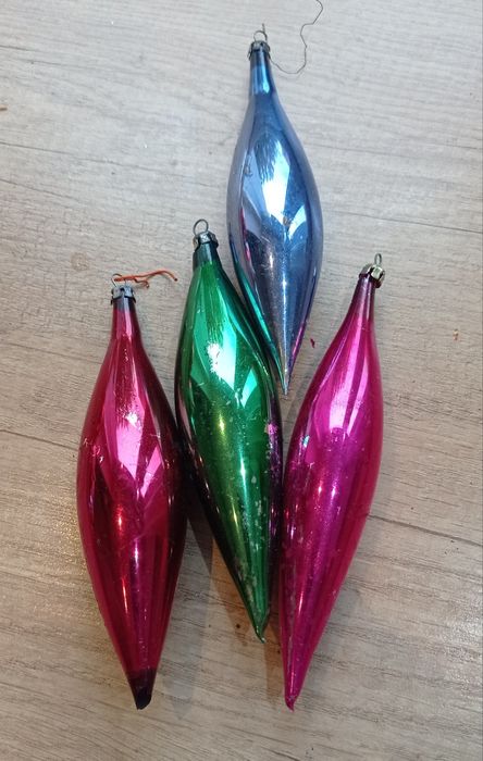 Ozdoby choinkowe PRL