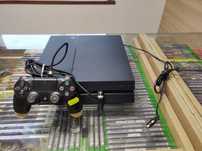 Konsola ps4 1tb, pad, okablowanie. Czytaj opis