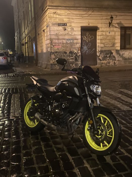 Вітрове скло на yamaha mt 07