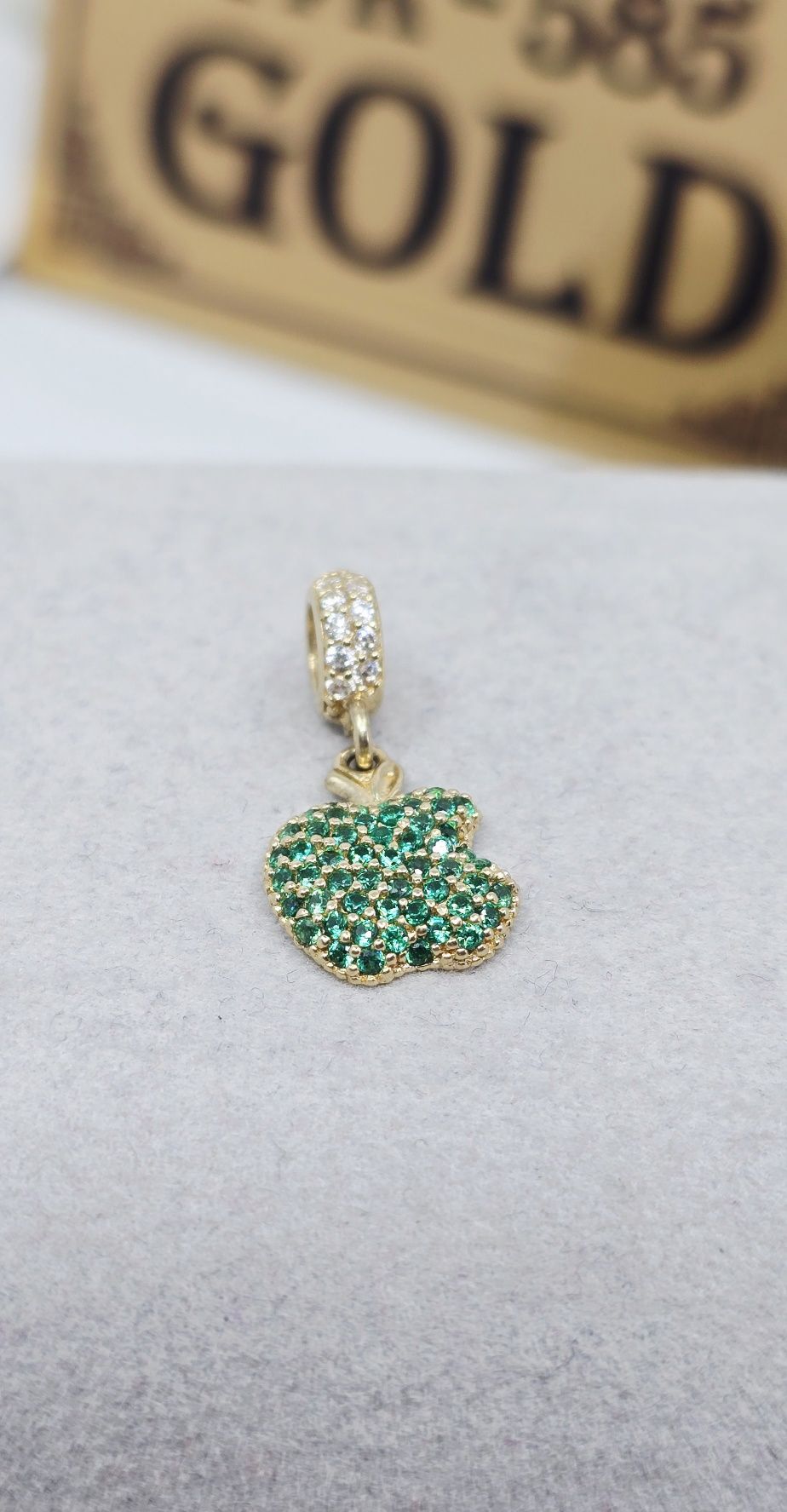 Złoty charms próba 585 14k