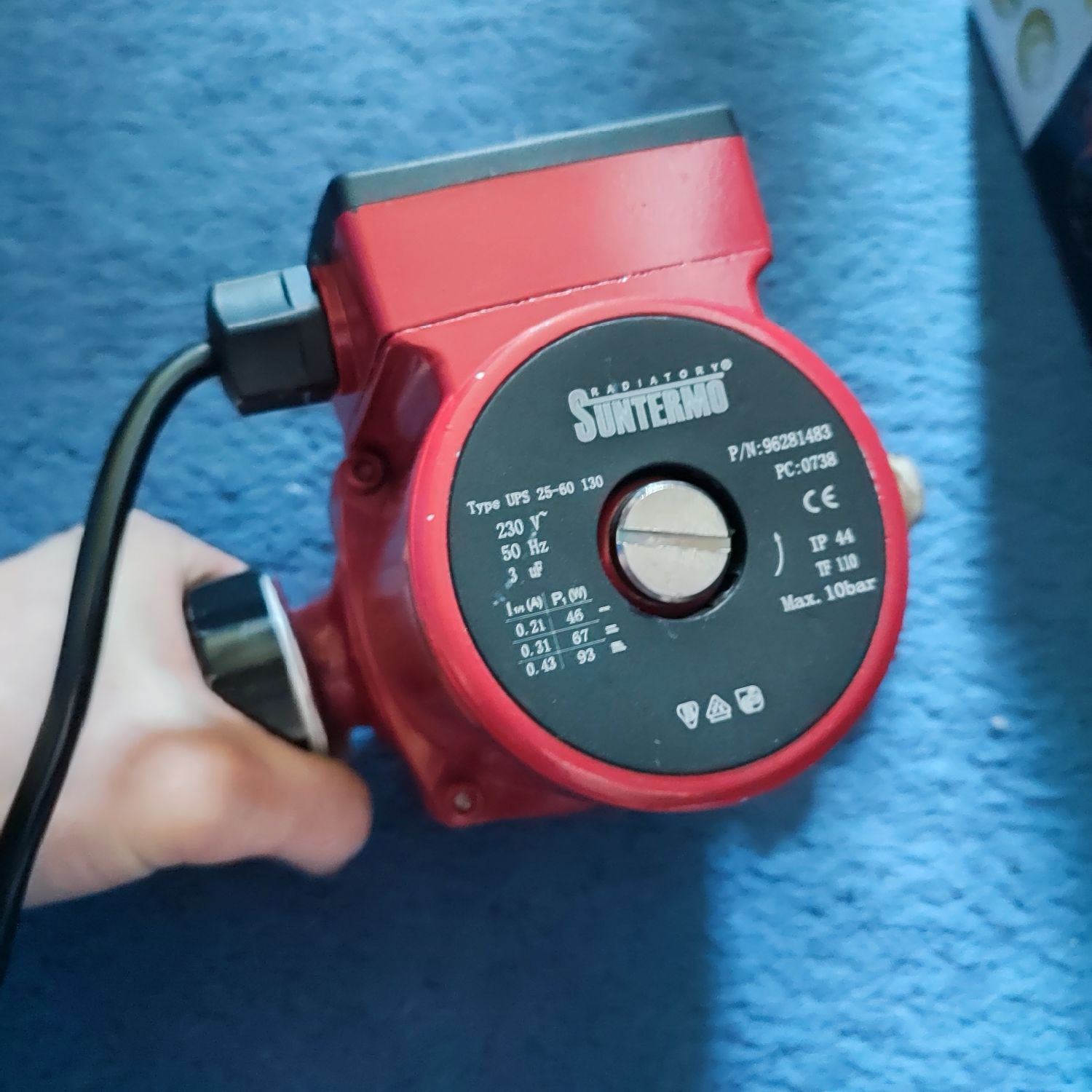 Циркуляційний насос Suntermo ups 25-60-130 вироблено в Англії