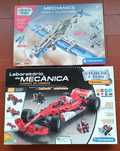 2 jogos Puzzle clementoni Aviões e Helicopteros e carros de corrida