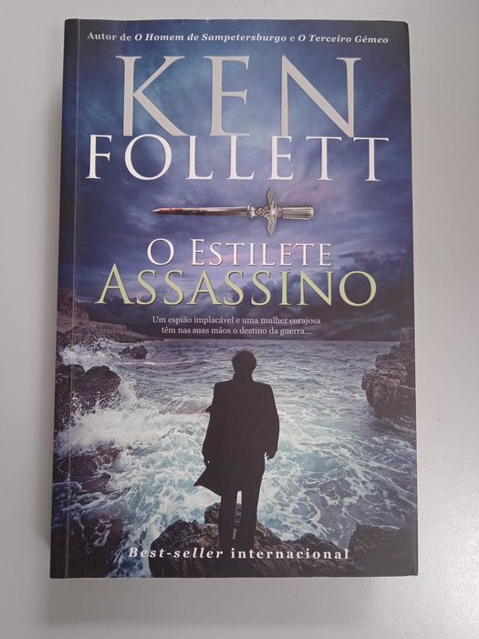 O Estilete Assassino de Ken Follett, livros baratos
