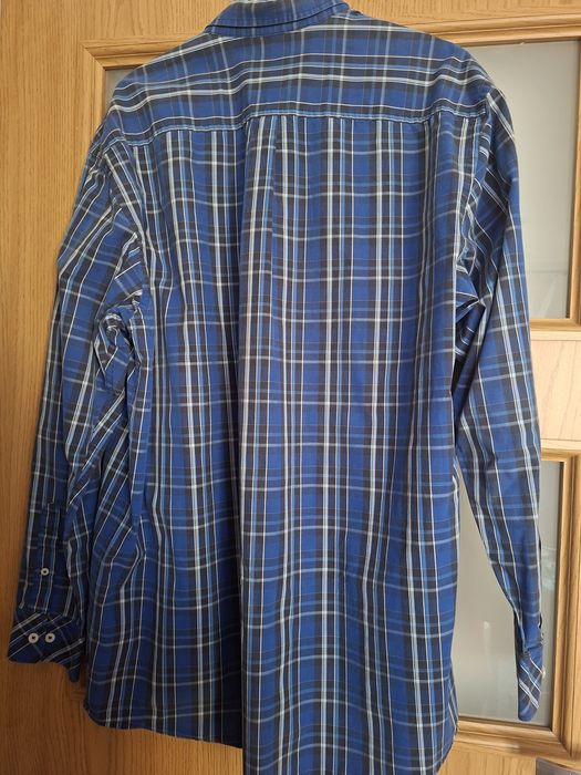 Męska koszula w kratkę XL