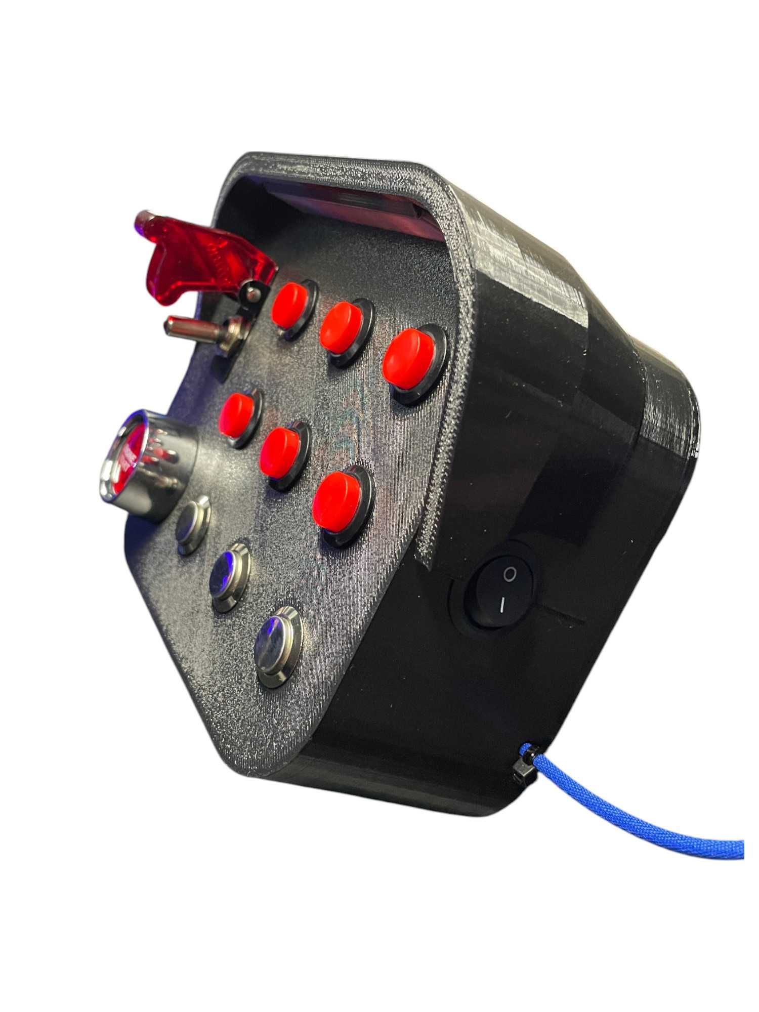 Button Box symulator Euro Truck + stacyjka ETS ATS przycisk Start/stop
