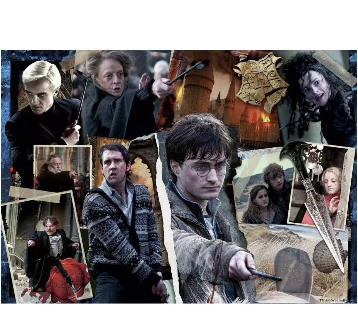 Puzzle Harry Potter 4*100 peças novo selado