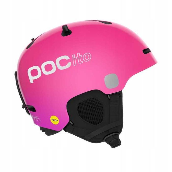Kask narciarski POC POCito Fornix Mips Fluorescent Pink M/L 55-58cm