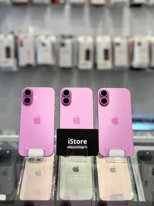 NOWY iPhone 16 Pink 128 GB Różowy 100% kondycja baterii • GWARANCJA •
