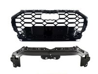 Решітка радіатора Full Black ( в стилі SQ ) на Audi Q5 80A 2020-2023