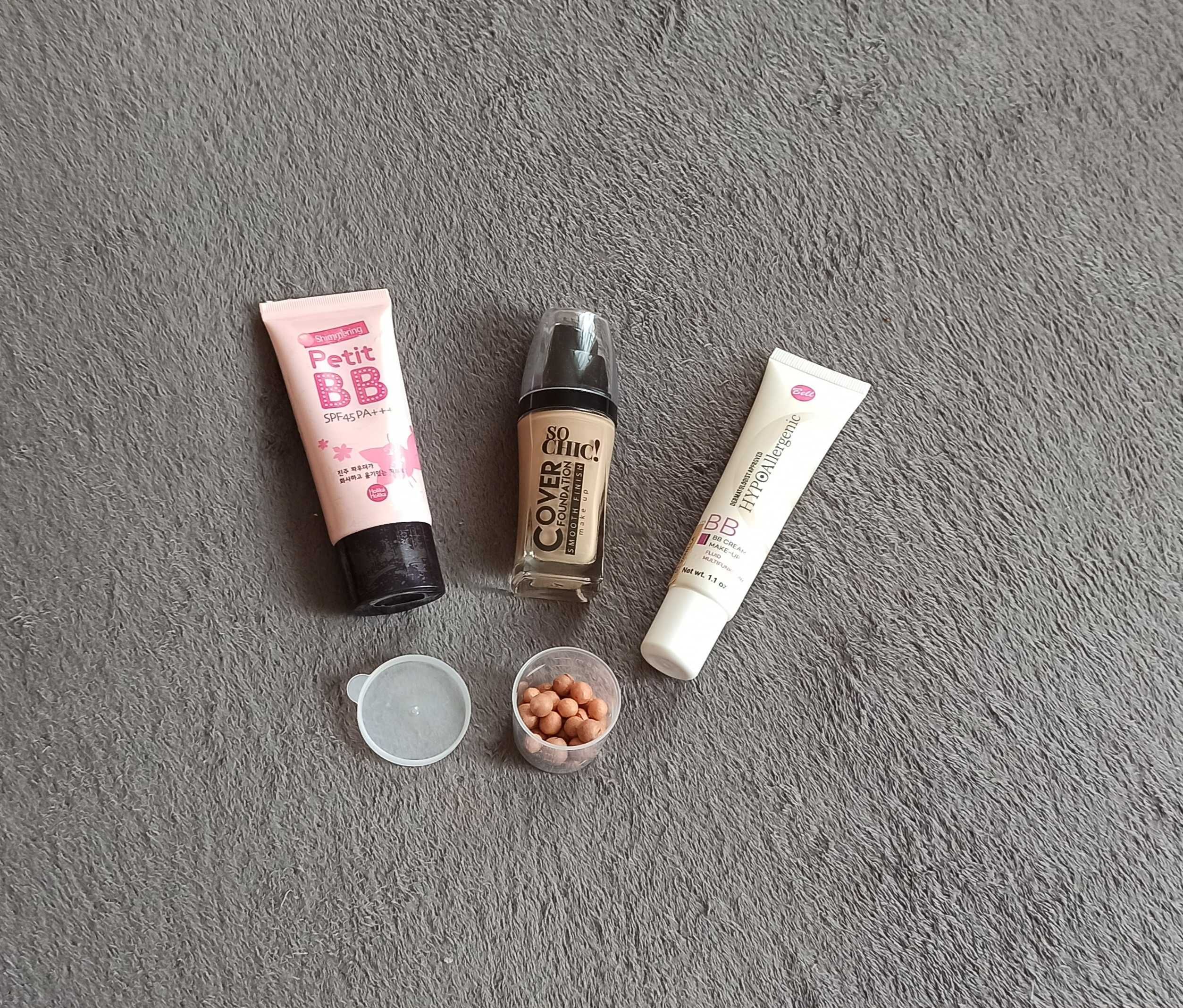 Zestaw kosmetyków Krem BB holika holika SPF fluid podklad brązer