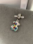 Nowy charms miś - stal chirurgiczna