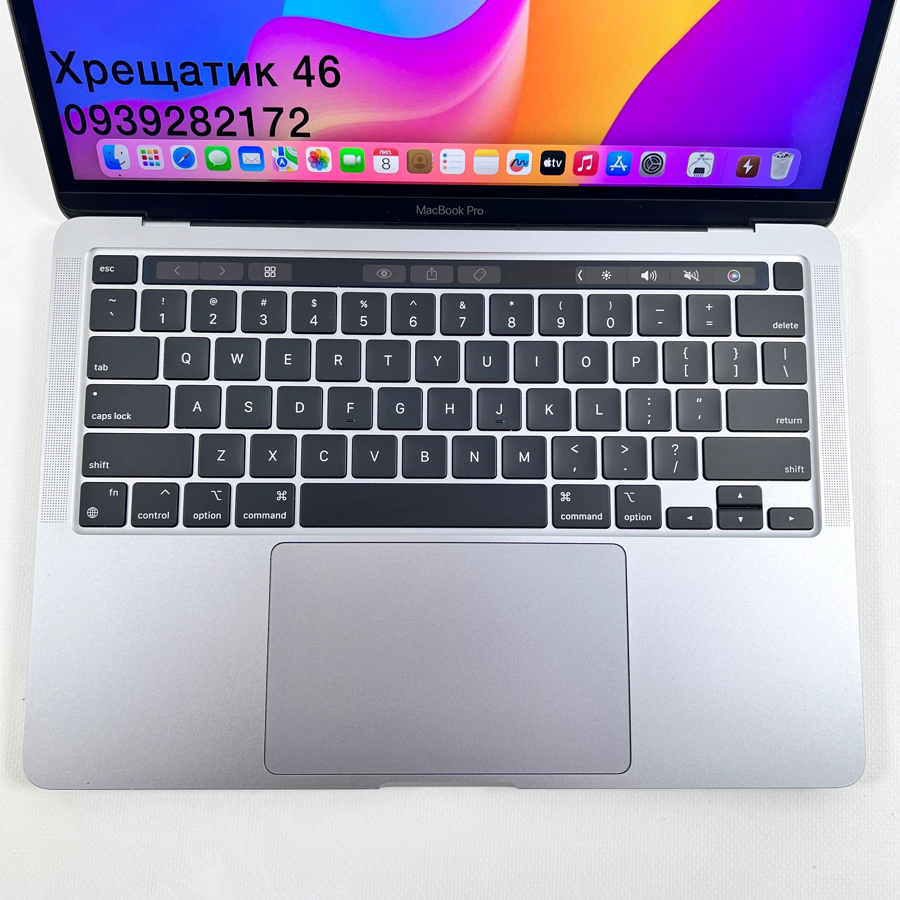 MacBook Pro 13 2020 (2021) M1 8/256GB SSD Space Gray ГАРАНТІЯ 3 МІСЯЦІ