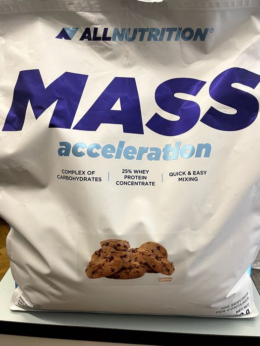 Białko Odżywka AllNutrition - Mass Acceleration, Ciasteczko