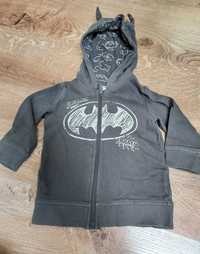 Bluza batman rozpinana z uszami hm