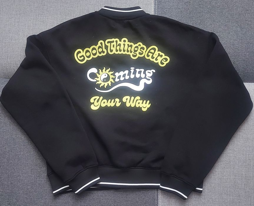 Bluza Bejsbolówka Bershka czarna rozmiar S