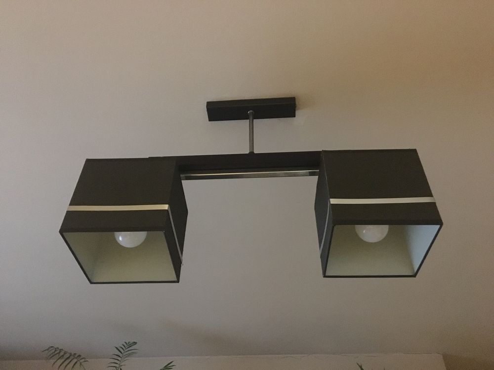Żyrandol Lampa sufitowa wisząca do salonu pokoju kinkiet szyna