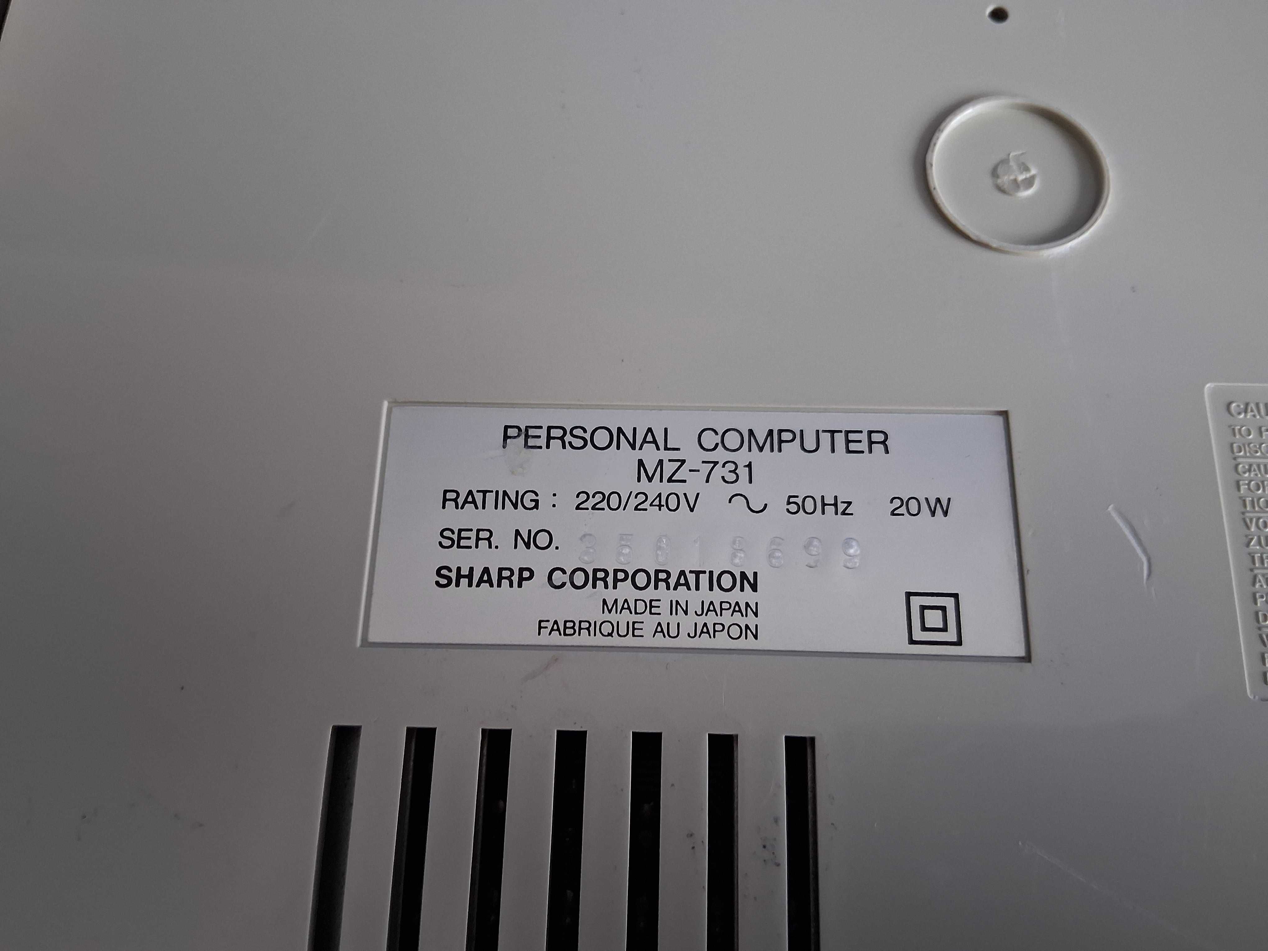 Komputer Sharp MZ-731