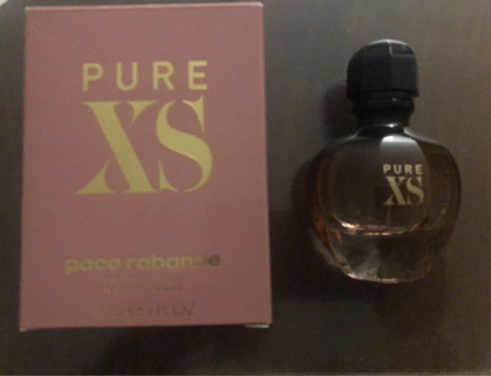 Butelka i poakowanie po Perfumach XS - Pacco Rabane - 30 ml