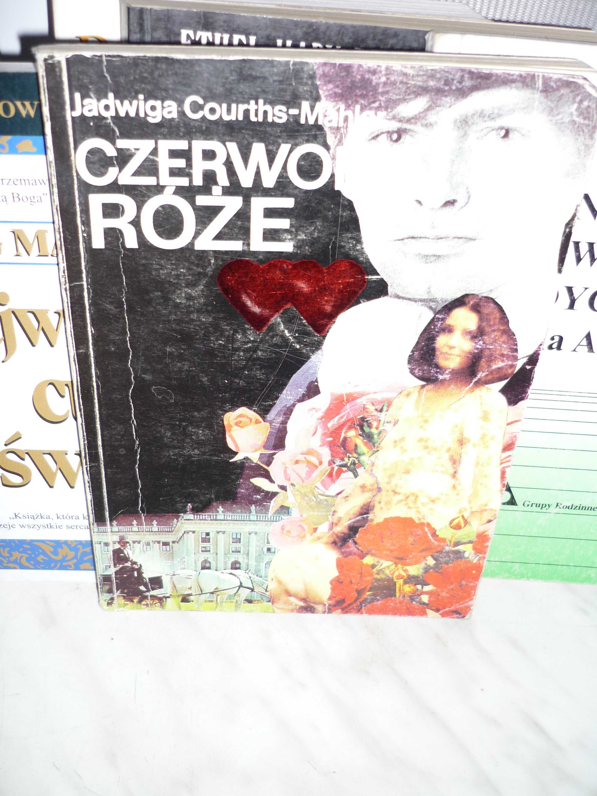 Czerwone róże , Jadwiga Courths-Mahler.
