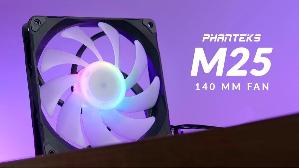 Кулер охолодження 140mm phanteks m25 argb