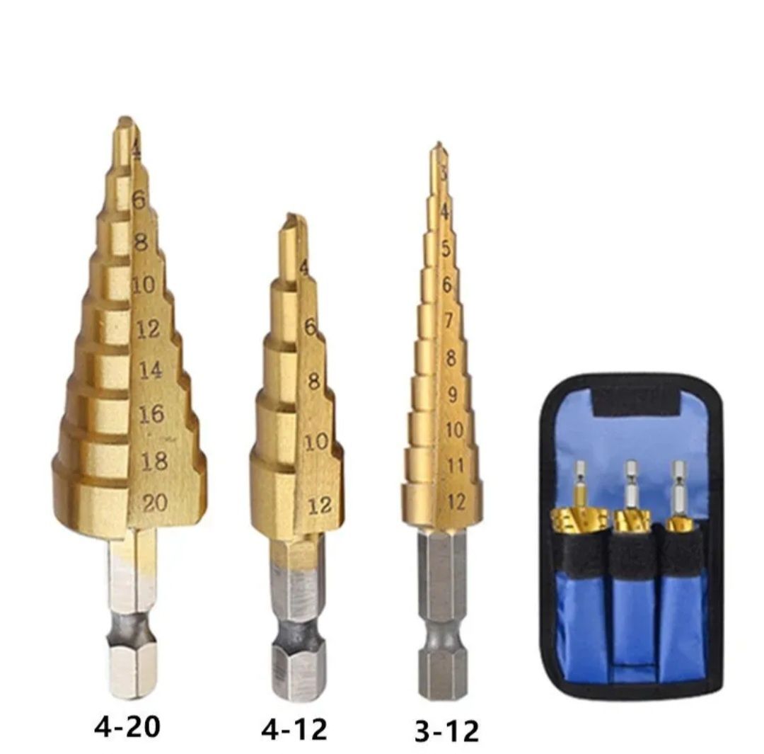 Wiertła stopniowe HSS 4-32