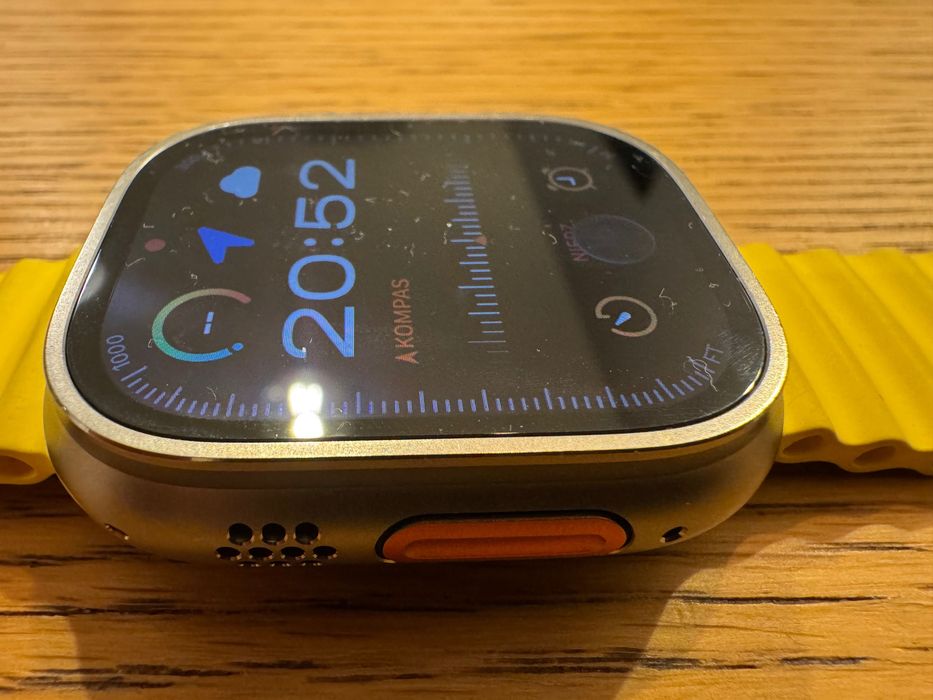 APPLE Watch Ultra GPS, eSIM + opaska Ocean+pasek skórzany