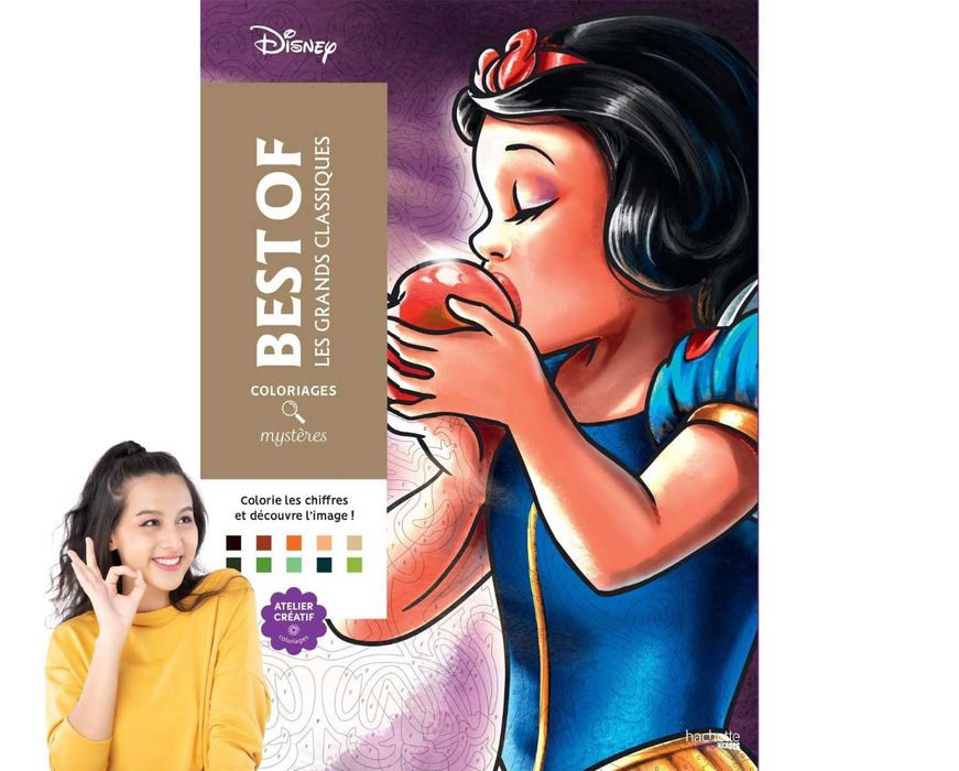 Kolorowanki Disney Mystères - Les Grands Classiques BEST OF
