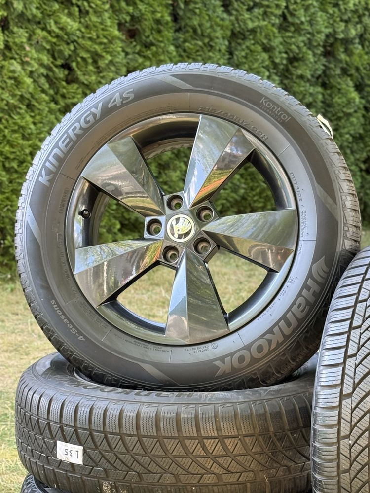 Alufelgi 17 skoda 5x112 jak nowe octavia superb kodiaq karoq
