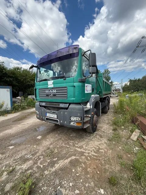 MAN TGA 6 x 6  Wywrotka trójstronna 6 x 6