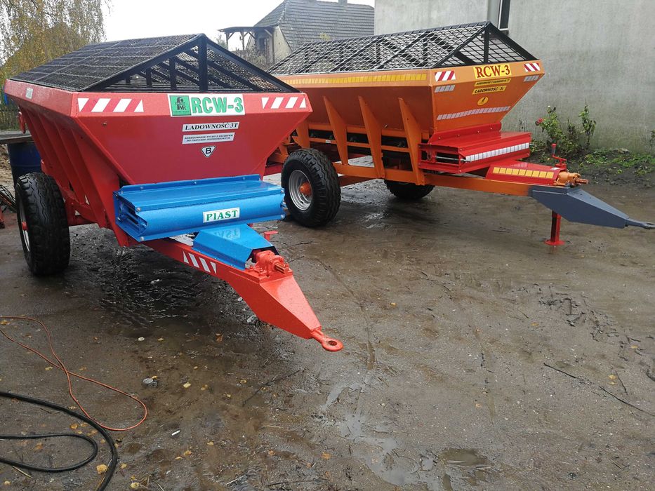 Piaskarka Pias rozsiewacz rcw3 posypywarka solarka /4t,5t,7t pronar/