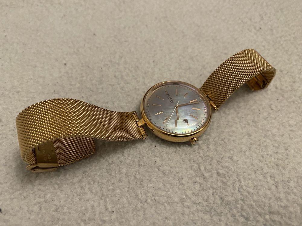 Женские наручные Часы Skagen SKW2980 Перламутр годинник