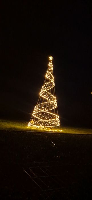 Choinka Led 3D Metalowa Składana