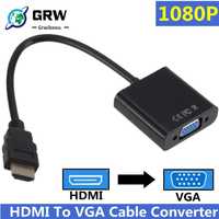 Адаптер  HDMI в VGA.