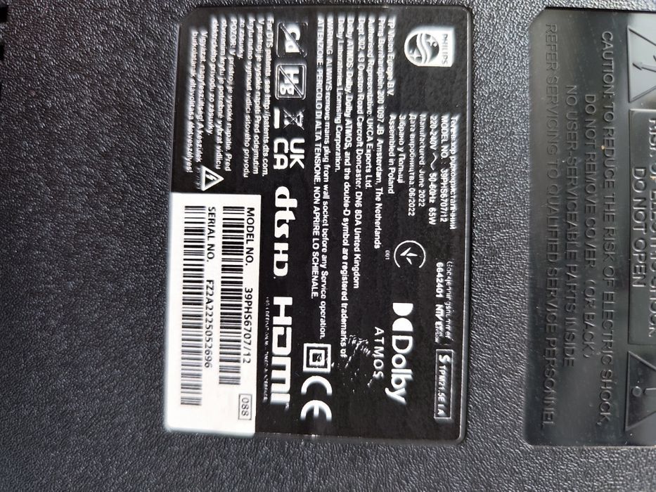 Telewizor 40 cali Smart TV