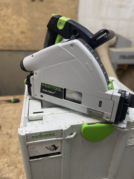 Zagłebiarka Festool TS55 FEBQ szyna Gratis