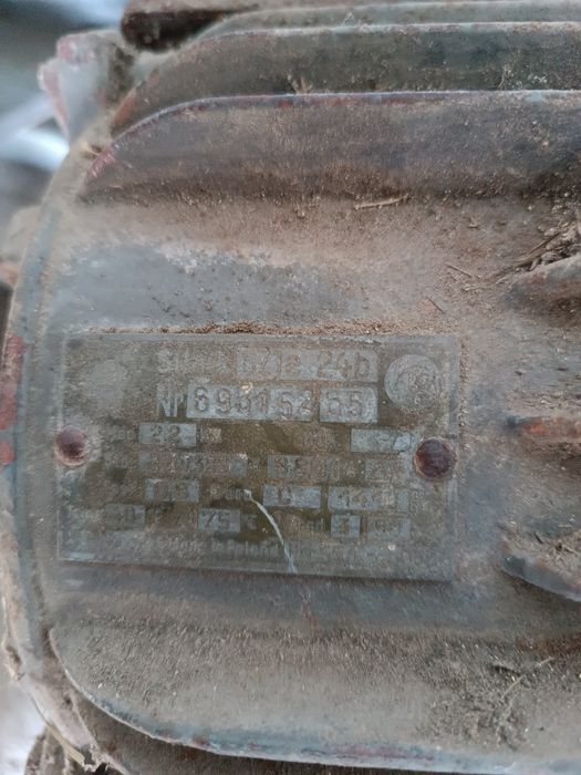 Sprzedam dwa silniki 7 kW i 2,2 kW