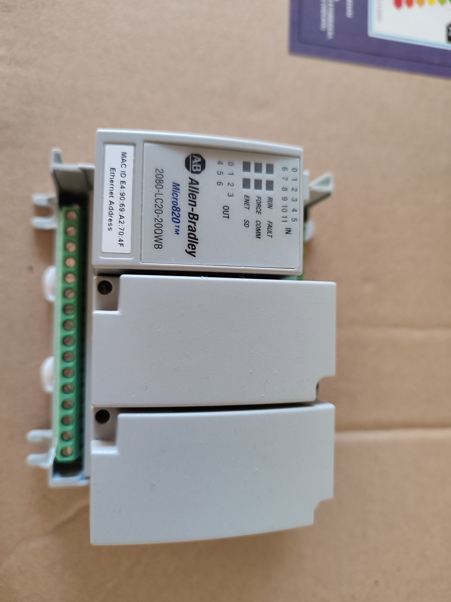 Allen Bradley PLC Micro 820