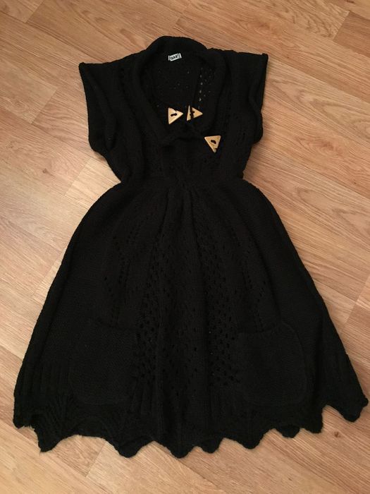 В“язаний приталений сарафан (туніка)