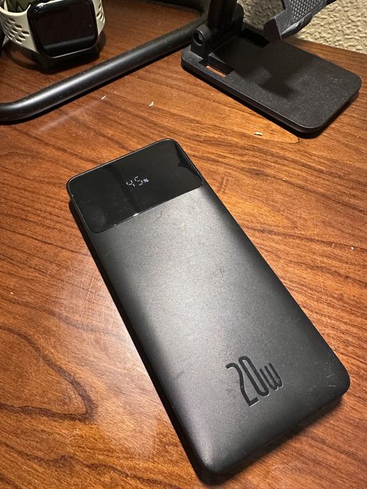 PowerBank Baseus Bipow Overseas 20W 20000mAh чорног