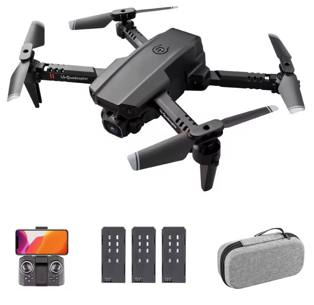 Dron z kamerą Lansenxi LS-XT6 + 3 baterie
