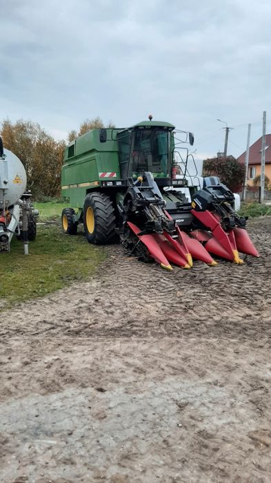 Koszenie kukurydzy na ziarno, usługi rolnicze