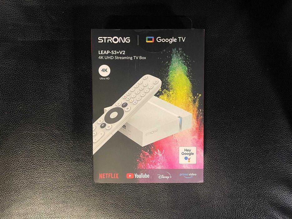 Strong LEAP-S3+ V2 Android TV Box – Novo e Selado