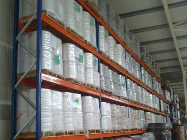 Estantaria pesada Estantes Estruturas Aço para arrumar paletes. AP28