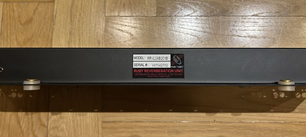 Reverb RUBY Accutronics Fender Deluxe Reverb wzmacniacz gitarowy