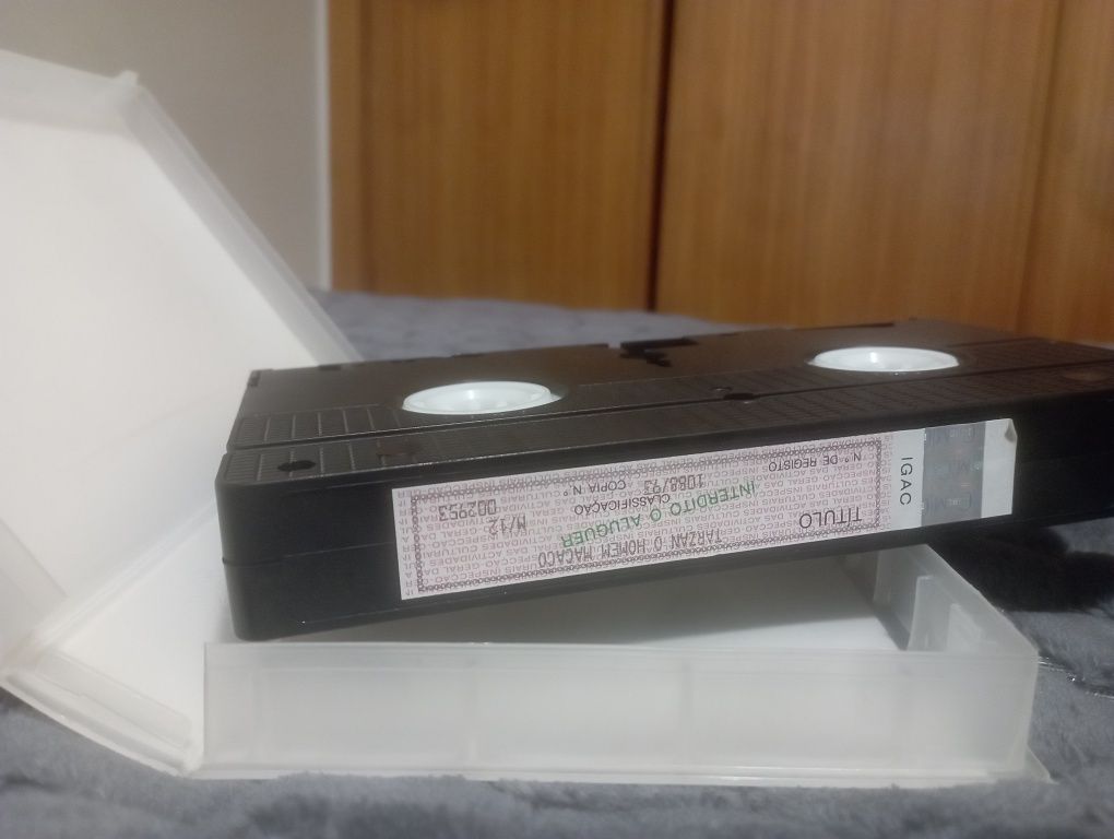Coleção VHS Tarzan – 3 Filmes Clássicos – Johnny Weissmuller